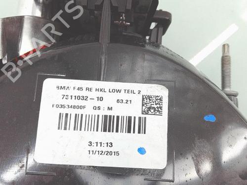 Used Right tailgate light Right tailgate light BMW 2 Active Tourer (F45) 216 d (116 hp) 29563736 29563736