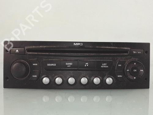 Bilradio CITROËN C3 Picasso (SH_) 1.4 VTi 95 (SH8FSC, SH8FP0, SH8FP6) (95 hp) 25362508