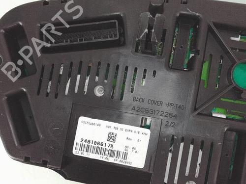 Instrument cluster RENAULT LAGUNA III (BT0/1) 1.5 dCi (BT00, BT0A, BT0T, BT1J) | BP25371355C47 
