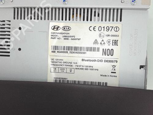 Radio HYUNDAI i30 (PDE, PD, PDEN) 1.6 CRDi | BP27359929E6 