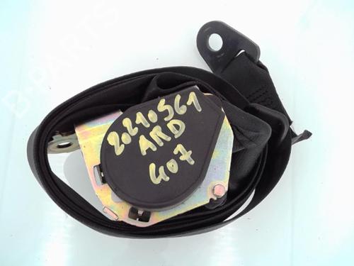 Used Rear right seatbelt Rear right seatbelt PEUGEOT 407 SW (6E_, 6D_) 2.0 HDi 135 (136 hp) 25370179 25370179