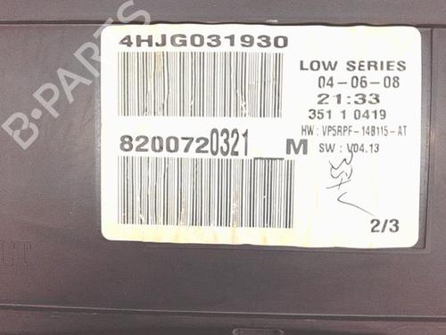 Instrument cluster RENAULT MEGANE II (BM0/1_, CM0/1_) 1.5 dCi (BM1E, CM1E) | BP31075545C47