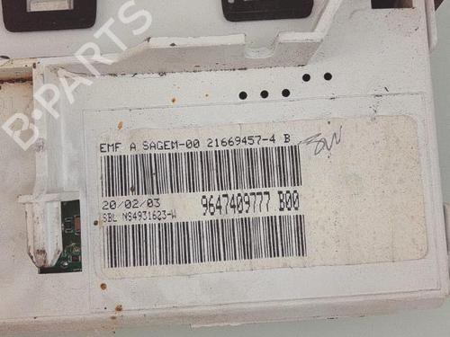 Multifunctionele display PEUGEOT 206 Hatchback (2A/C) 1.4 HDi eco 70 | BP27599415C48 