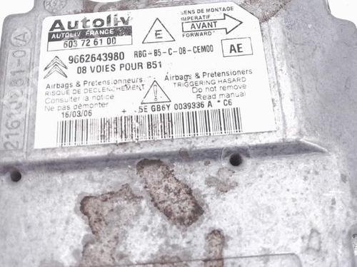 ECU airbags CITROËN C4 I (LC_) 1.6 HDi | BP25363761M53 