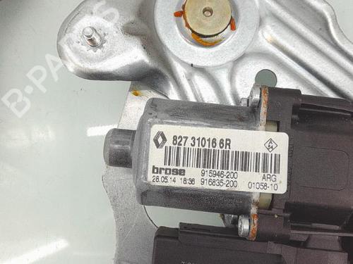 Rear left window mechanism RENAULT SCÉNIC III (JZ0/1_) 1.5 dCi (JZ02, JZ0R) | BP29387241C24 