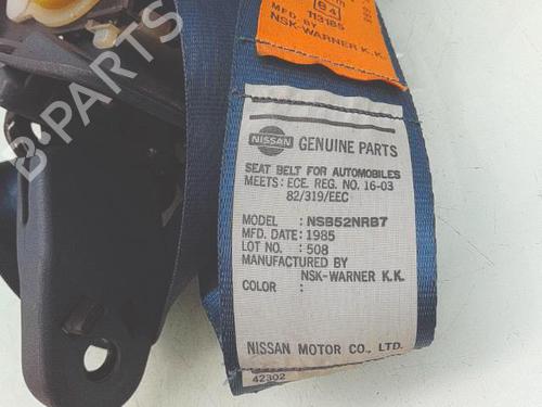 Used Front right seatbelt Front right seatbelt NISSAN PRAIRIE (M10, NM10) 1.8 SGL (M10) (90 hp) 36293604 36293604