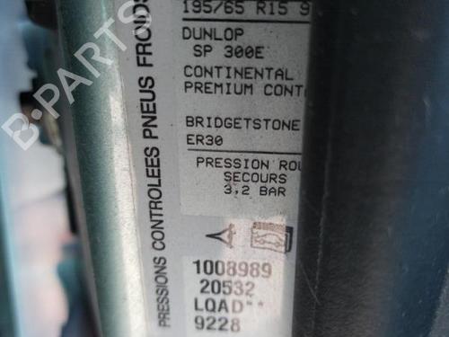 Fuse box PEUGEOT 307 Break (3E) 2.0 HDI 110 | BP25358663E1 