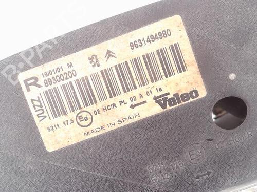 Højre forlygte CITROËN XSARA PICASSO (N68) 2.0 HDi | BP25368442C29 