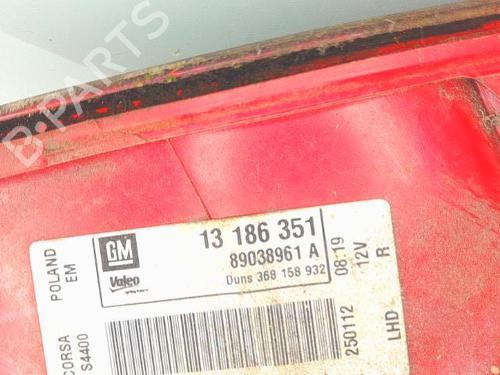 Høyre baklys OPEL CORSA D (S07) 1.3 CDTI (L08, L68) | BP29958813C35