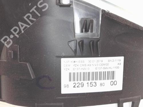 Instrument cluster PEUGEOT 208 I (CA_, CC_) 1.2 THP 110 | BP29571298C47