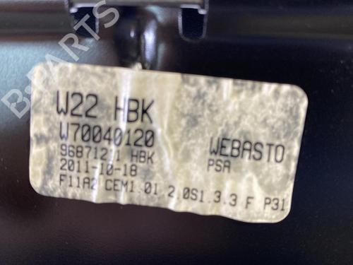 Soltag Soltag PEUGEOT 508 SW I (8E_) 1.6 HDi (115 hp) 25357362 25357362