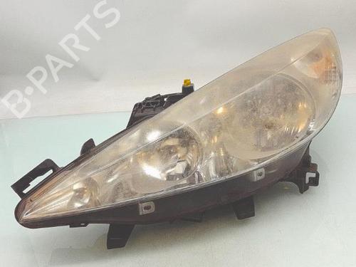 Used Left headlight PEUGEOT 207 (WA_, WC_) 1.4 HDi (68 hp) 31129031