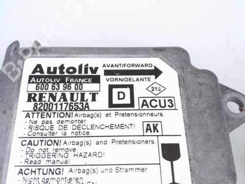 ECU airbags RENAULT MEGANE I Coach (DA0/1_) 1.9 dCi (DA05, DA1F) | BP25370027M53 