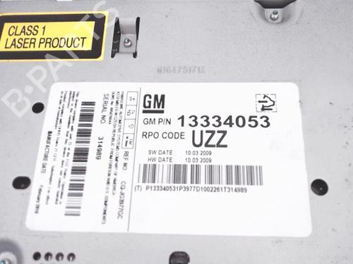 Radio OPEL ASTRA J (P10) 1.4 (68) | BP25353066E6 