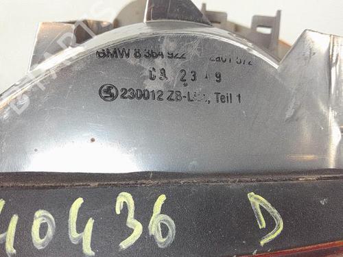 Used Right taillight Right taillight BMW 3 (E46) 320 d (129 hp) 25370822 25370822