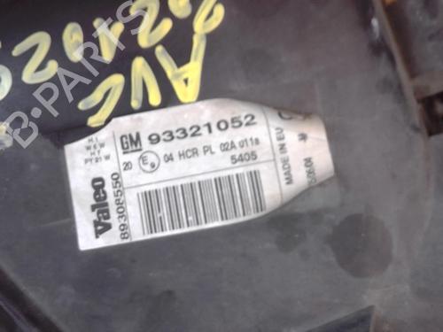 Left headlight OPEL MERIVA A MPV (X03) 1.7 CDTI (E75) | BP25364901C28 