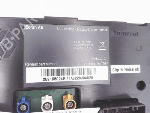 Display monitor RENAULT CLIO III (BR0/1, CR0/1) 1.5 dCi (C/BR0G, C/BR1G) | BP27363471C48 