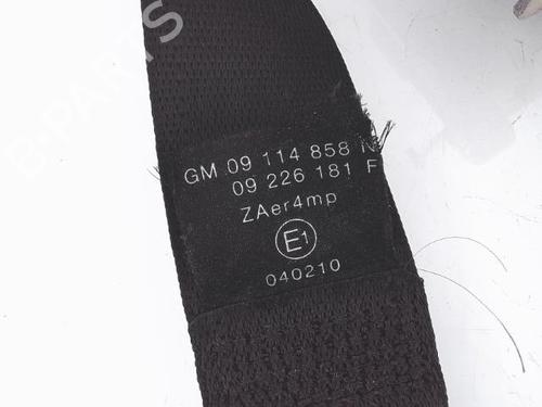 Front right seatbelt OPEL CORSA C (X01) 1.2 (F08, F68) | BP25356980I25 - Image 2