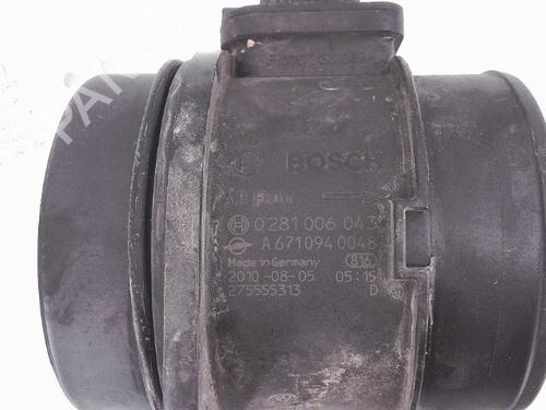 Used Mass air flow sensor Mass air flow sensor SSANGYONG KORANDO (CK) 2.0 e-XDi (175 hp) 25369111 25369111
