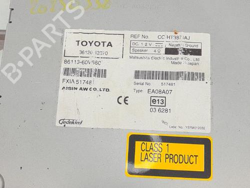Bilradio TOYOTA RAV 4 III (_A3_) 2.2 D 4WD (ALA30_, ALA30R) | BP29996753E6