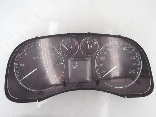 Used Instrument cluster PEUGEOT 307 (3A/C) 1.6 HDi (90 hp) 25360078