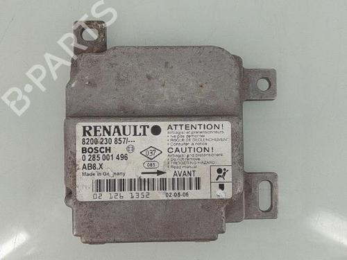 Kollisjonspute styreenhet RENAULT CLIO II (BB_, CB_) 1.2 16V (BB05, BB0W, BB11, BB27, BB2T, BB2U, BB2V, CB05,... (75 hp) 25370455