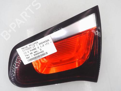 Højre baglygte bagklap CITROËN C3 II (SC_) 1.2 VTi 82 (82 hp) 25360056