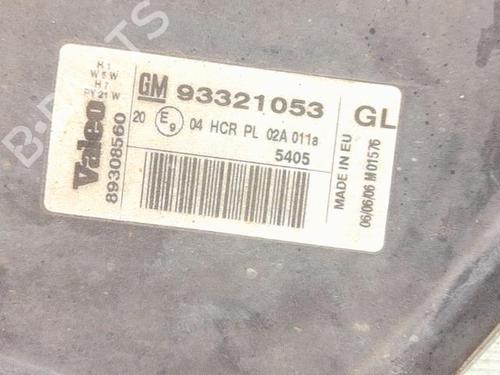 right-headlight-opel-meriva-a-mpv-x03-2003-2004-2005-2006-2007-2008-2009-2010-32390526 main image