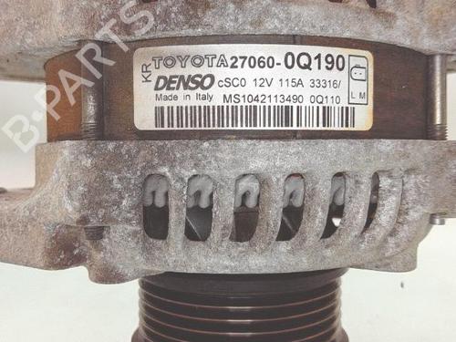 Alternator TOYOTA AYGO (_B4_) 1.0 (KGB40) | BP34574642M7 - Image 3