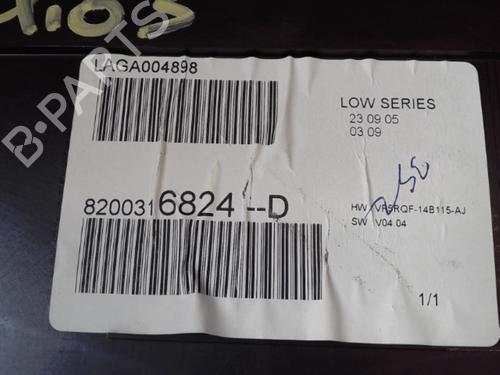 Instrument cluster RENAULT CLIO III (BR0/1, CR0/1) 1.2 16V (BR02, BR0J, BR11, CR02, CR0J, CR11) | BP25365309C47 