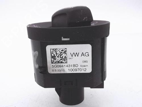 Used Headlight switch Headlight switch VW GOLF VII Variant (BA5, BV5) 1.6 TDI (105 hp) 25372382 25372382