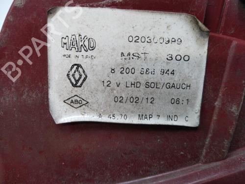 Left taillight RENAULT CLIO III (BR0/1, CR0/1) 1.5 dCi (C/BR0G, C/BR1G) | BP25354948C34 