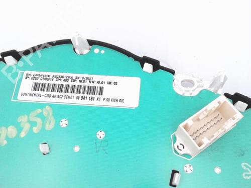 Instrument cluster CITROËN C3 II (SC_) 1.4 HDi 70 (SC8HZC, SC8HR0, SC8HP4) | BP25354911C47 - Image 3