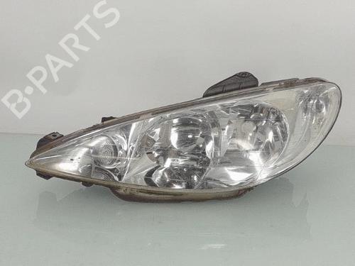 Venstre forlygte PEUGEOT 206 Hatchback (2A/C) 1.4 HDi eco 70 (68 hp) 26191965