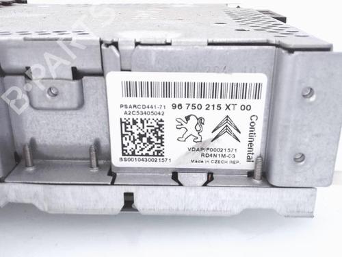 Radio PEUGEOT 207 (WA_, WC_) 1.6 HDi | BP25354756E6 