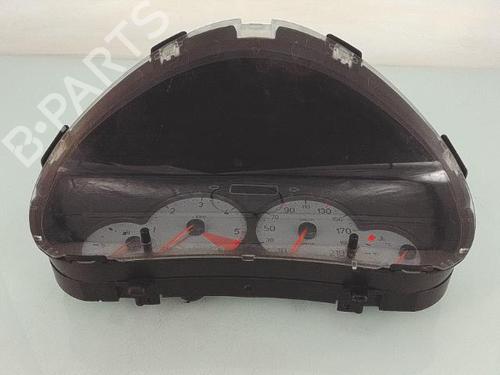 Used Instrument cluster PEUGEOT 206 SW (2E/K) 1.4 HDi (68 hp) 27599433
