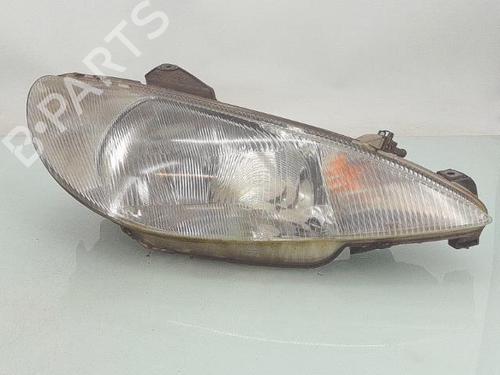 Used Right headlight PEUGEOT 206 Hatchback (2A/C) 1.1 i (60 hp) 29520034