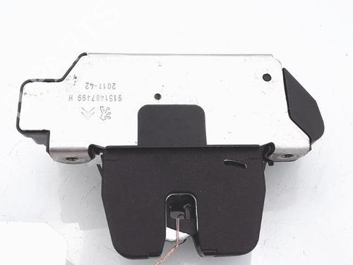 Used Tailgate lock PEUGEOT 208 I (CA_, CC_) 1.4 HDi (68 hp) 25363461