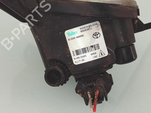 Left front fog light TOYOTA COROLLA (_E12_) 2.0 D-4D (CDE120R, CDE120L_) | BP25349583C30 