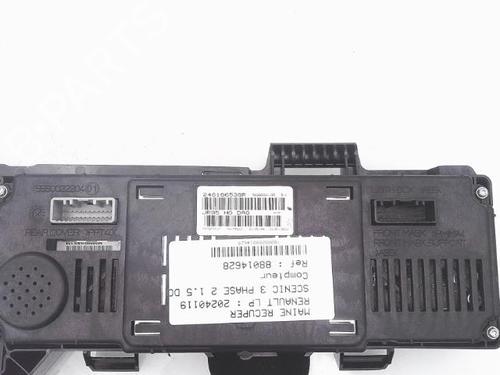 Used Instrument cluster Instrument cluster RENAULT SCÉNIC III (JZ0/1_) 1.5 dCi (110 hp) 25368729 25368729