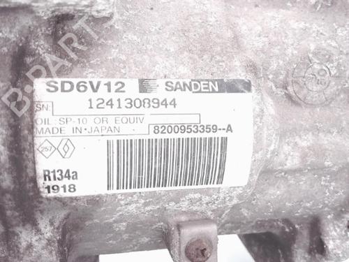 AC compressor RENAULT CLIO III (BR0/1, CR0/1) 1.5 dCi (C/BR0G, C/BR1G) | BP25355087M34 