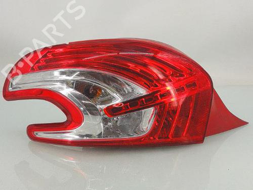Used Left taillight PEUGEOT 208 I (CA_, CC_) 1.2 VTI 82 (82 hp) 29054097