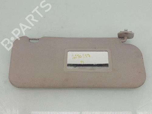 right-sun-visor-peugeot-307-3ac-2000-2001-2002-2003-2004-2005-2006-2007-2008-2009-2010-2011-2012-28429205 main image