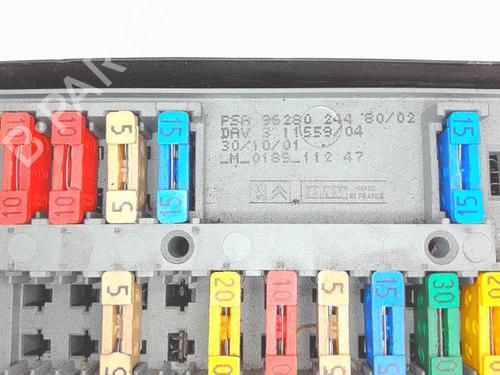 Fuse box CITROËN XSARA PICASSO (N68) 2.0 HDi | BP31994661E1 