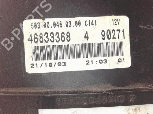 Kombinert Instrument FIAT PUNTO (188_) 1.2 16V 80 (188.233, .235, .253, .255, .333, .353, .639,... | BP25370952C47 