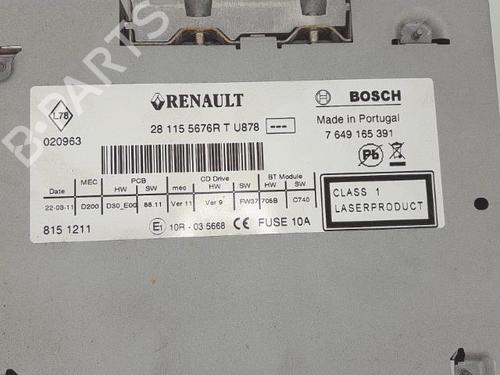 Radio RENAULT LAGUNA III (BT0/1) 1.5 dCi (BT00, BT0A, BT0T, BT1J) | BP25371351E6 