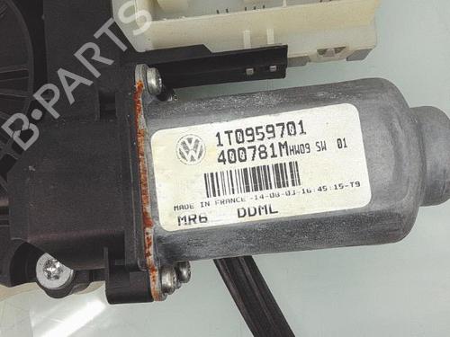 Rudehejsemekanisme ventre foran VW TOURAN (1T1, 1T2) 1.9 TDI | BP25371440C22