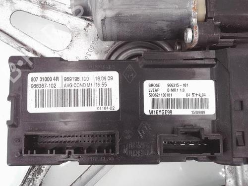 Used Front left window mechanism Front left window mechanism RENAULT MEGANE III Grandtour (KZ0/1) 1.5 dCi (KZ09, KZ0D, KZ1G, KZ29, KZ14, KZ1W, KZ10, KZ1F,... (110 hp) 25353971 25353971