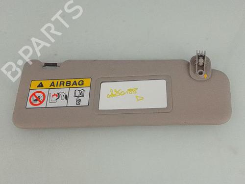 Used Right sun visor DACIA SANDERO II TCe 90 (B8M1, B8MA, B8AC) (90 hp) 27397935
