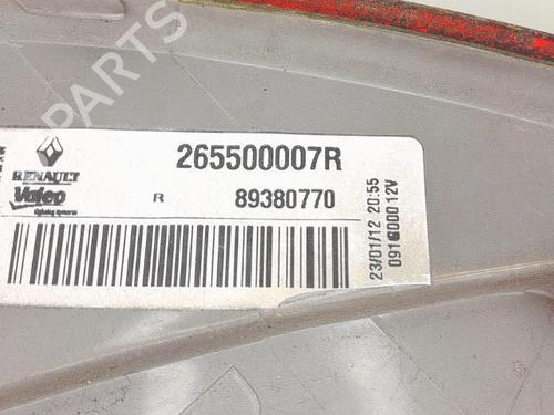 Right taillight RENAULT MEGANE III Hatchback (BZ0/1_, B3_) 1.9 dCi (BZ0N, BZ0J) | BP30110010C35